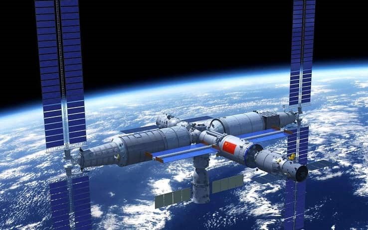 مونتاژ ایستگاه فضایی ملی چین تکمیل شد