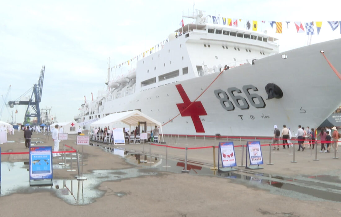 ارائه خدمات پزشکی پیشرفته به اندونزی توسط کشتی بیمارستانی چین