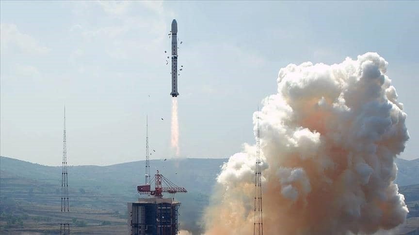 چین ۱۴ ماهواره کوچک را طی یک عملیات پرتاب به فضا فرستاد