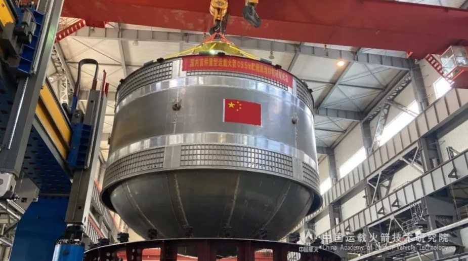 مخزن سوخت عظیم چین برای حامل‌های فضایی فوق سنگین