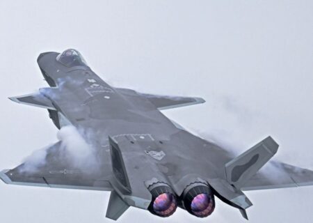 شبیه‌سازی مقابله با جنگنده F-35 آمریکا در رزمایش چین