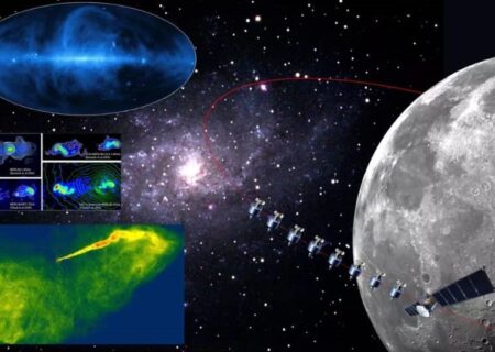 توسعه منظومه تلسکوپی در مدار ماه برای رصد دوران اولیه کیهان