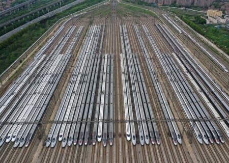 قطار سریع السیر چین با سرعت ۴۵۰ کیلومتر در ساعت تا ۲۰۲۵ به بهره‌برداری می‌رسد