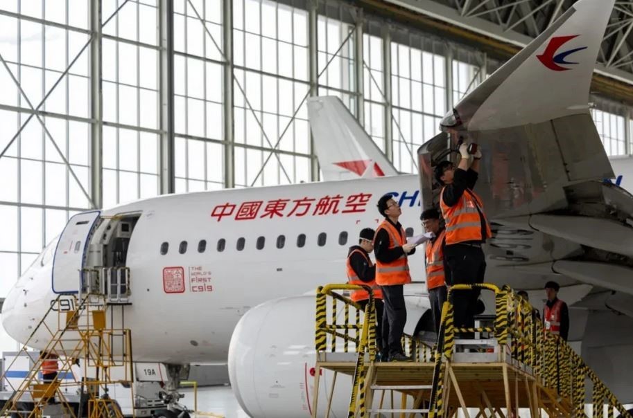 طرح چین برای هواپیمای پهن پیکر C939