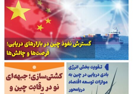 فصلنامه صنعت دریایی چین – تابستان ۱۴۰۴