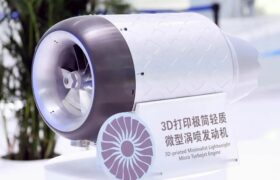 چین با چاپ سه‌بعدی موتور توربوجت ساخت