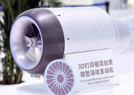 چین با چاپ سه‌بعدی موتور توربوجت ساخت