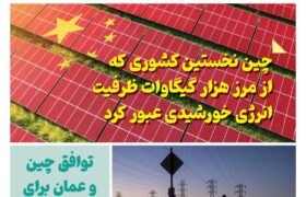 ماهنامه انرژی‌های نو و تجدیدپذیر چین – آبان ۱۴۰۴