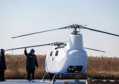 پهپاد هلیکوپتری سنگین‌بر چین نخستین پرواز موفق خود را انجام داد