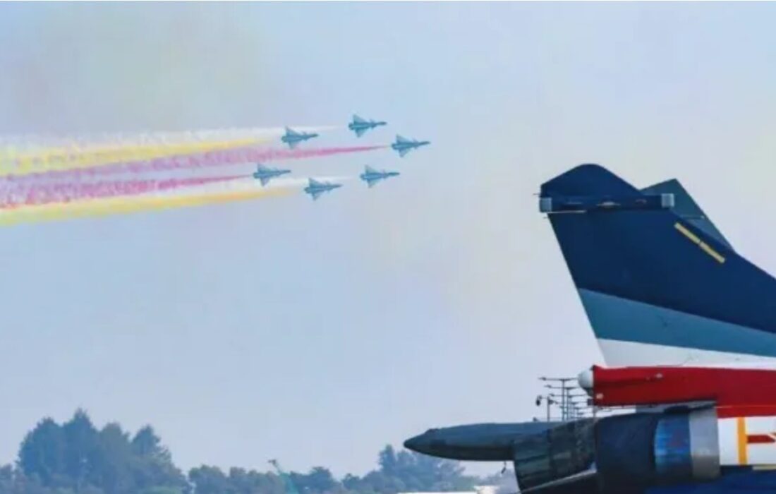 نمایش قدرت صنعت هوایی چین در نمایشگاه سنگاپور