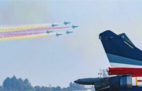 نمایش قدرت صنعت هوایی چین در نمایشگاه سنگاپور