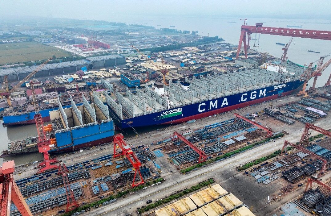 صنعت کشتی‌سازی چین موتور محرک کربن‌زدایی از جهان