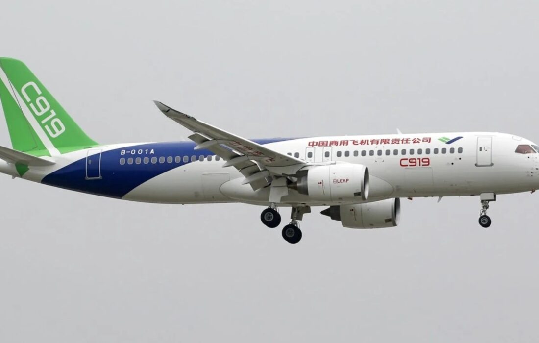 هواپیمای C919 چینی‌تر می‌شود